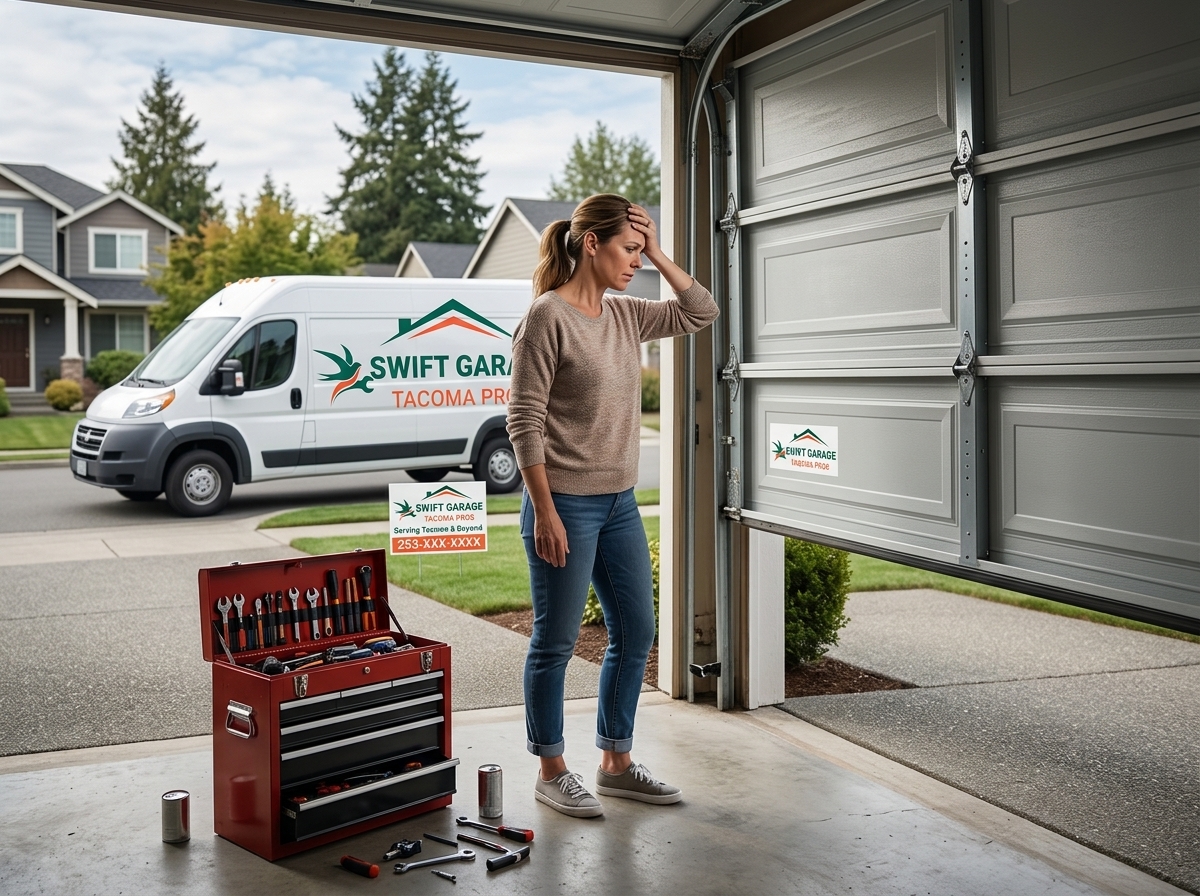 Garage Door Won't Open in Tacoma