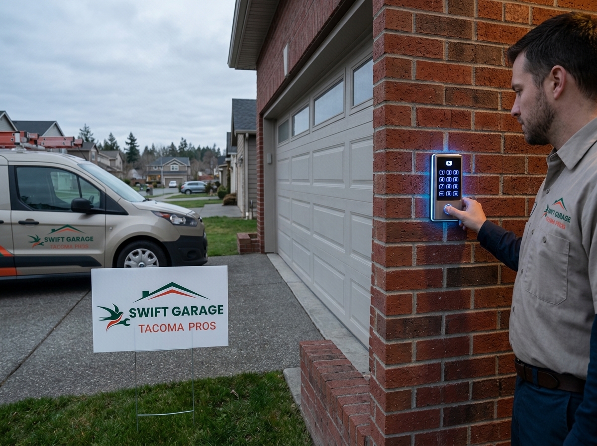 Garage Door Keypad Installation in Tacoma