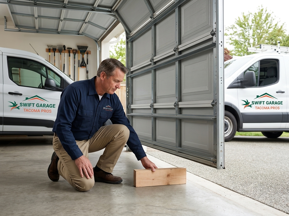 Garage Door Safety Check in Tacoma