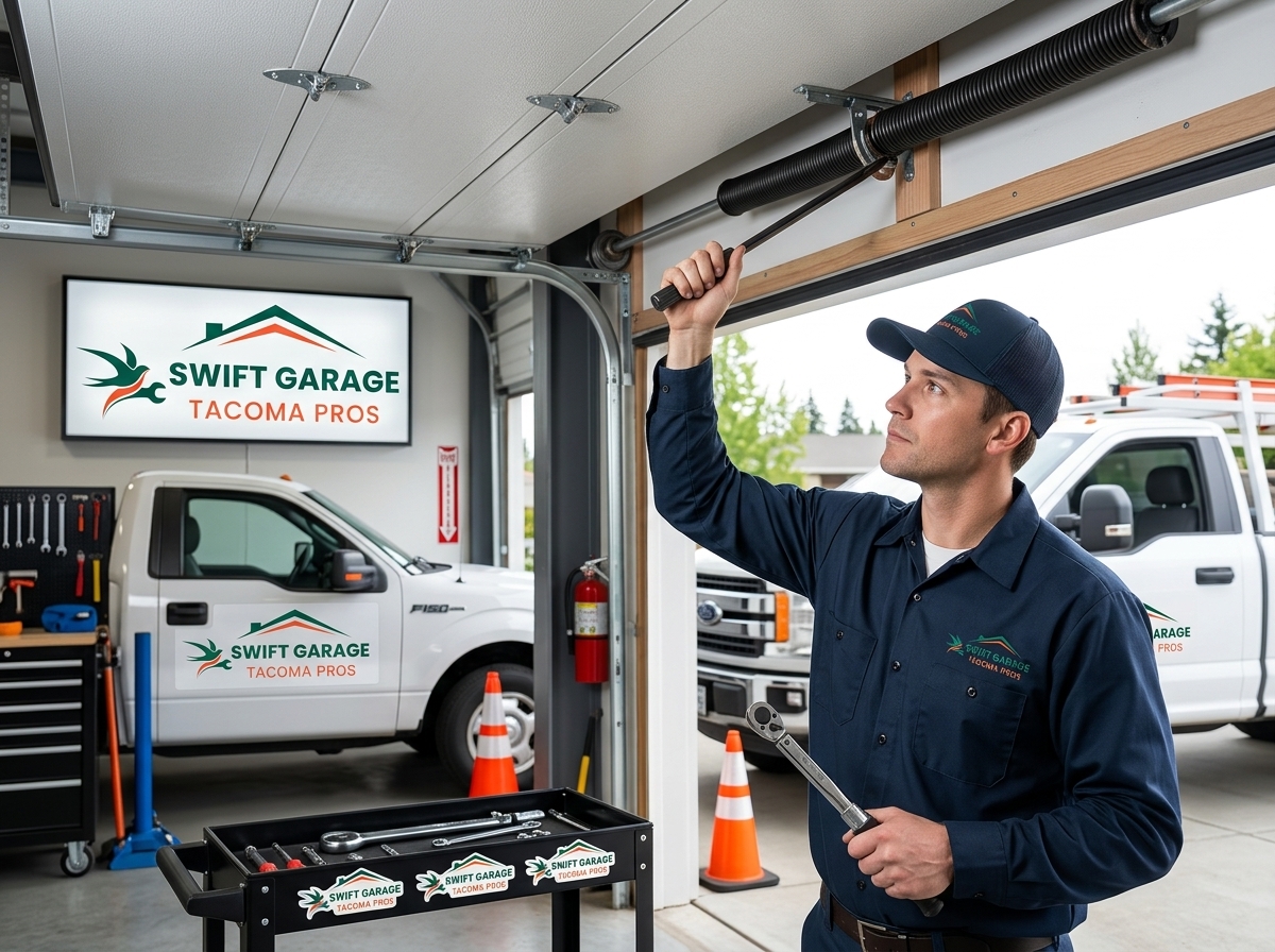 Garage Door Safety Check in Tacoma