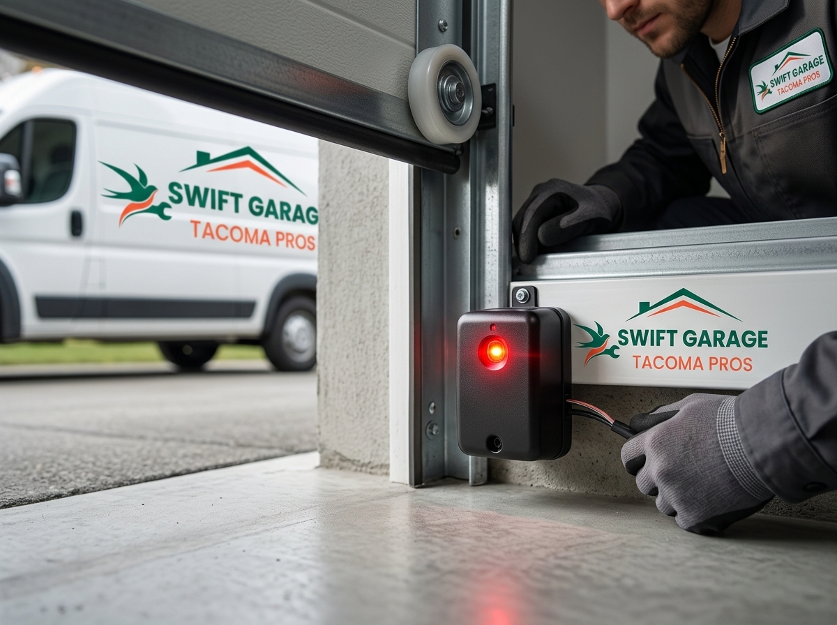 Garage Door Safety Sensor Repair in Tacoma